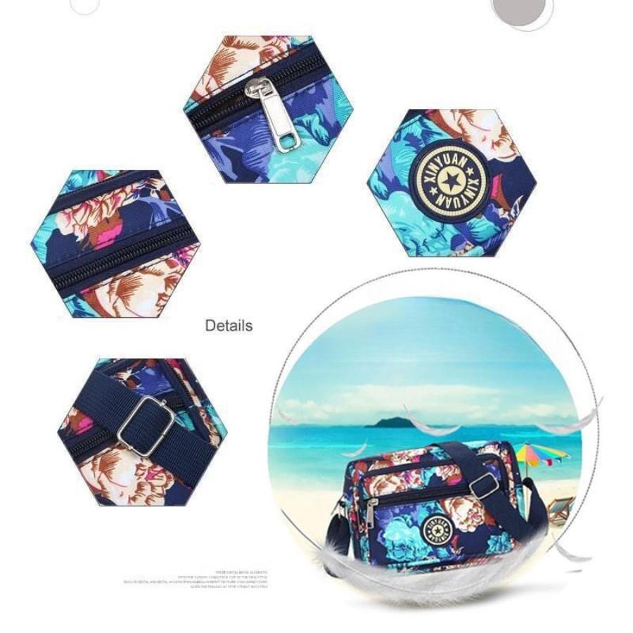 Modische bedruckte Umhängetasche, Reisetasche aus Nylon, Tasche mit dieser Umhängetasche für Damen