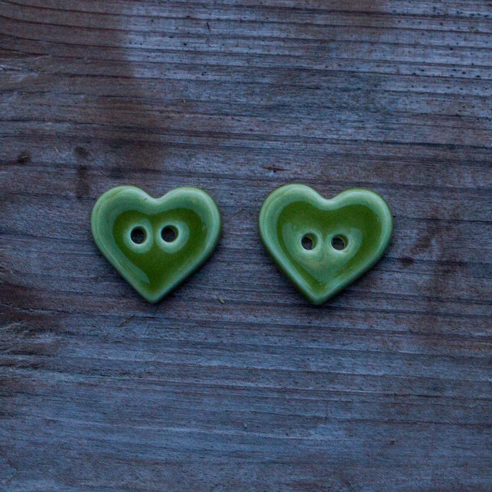Handmade Ceramic Buttons for Clothing and Design Accessories
