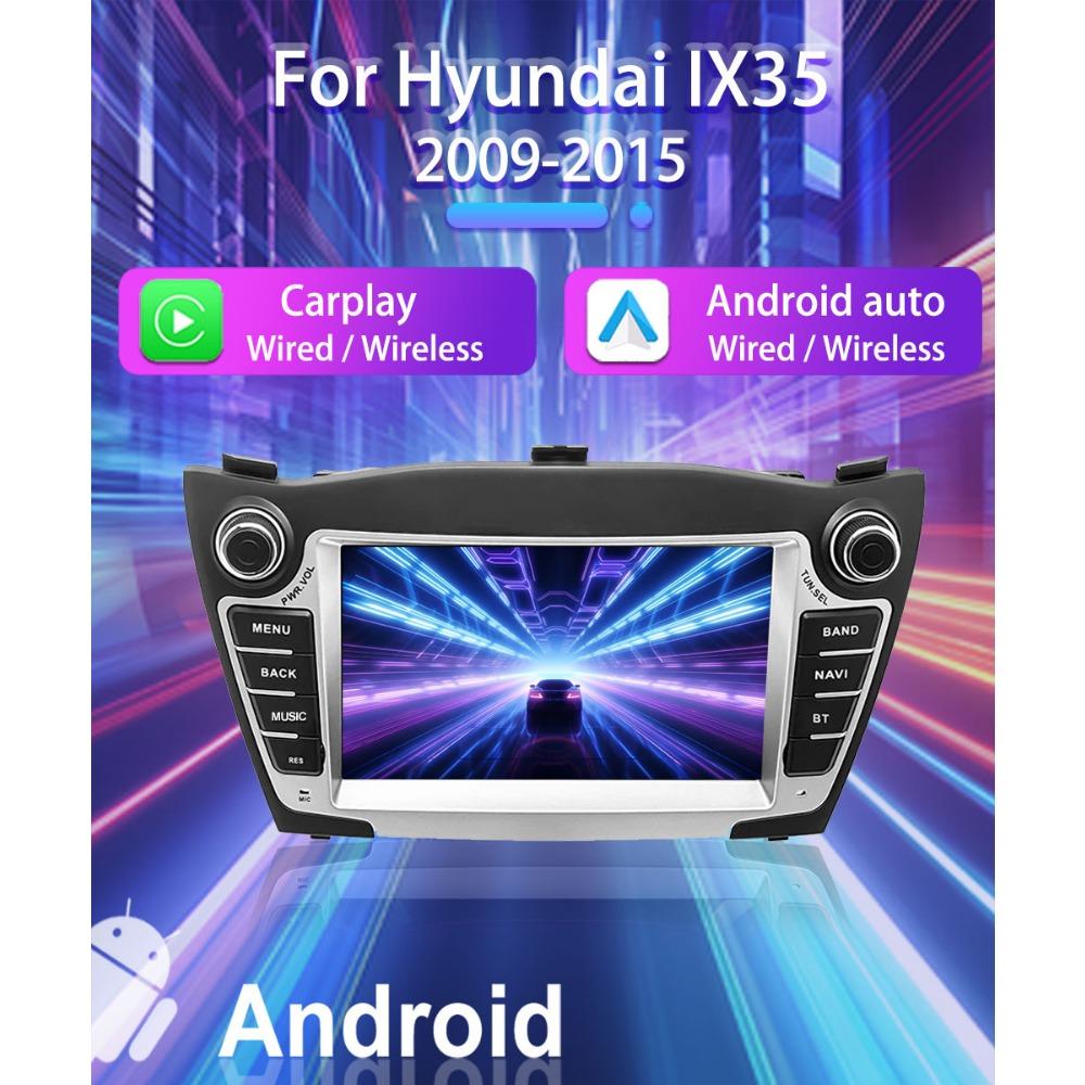 7 Zoll Autoradio Android für Hyundai IX35 2009-2015 Auto Multimedia Stereo Navigation 1+32GB