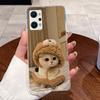 Jelly Casing For OPPO Reno 7A (A201OP) Reno 9A Soft TPU Back Cover For Reno 5A Fundas Clear Silicone Cute Cat Rabbit Phone Case