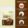 Pure Herbology Pure & Natural Sandalwood Powder for Face, Skin Whitening, 100gm