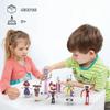 8 Pack Amazing Digital Circus Building Blocks Model Kit,Horror Animated Movie Figure Gifts for Child Adult(450PCS)