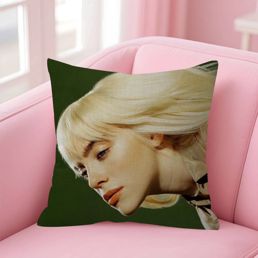 Singer album BBillieS Vintage Personalized picture text home decorative pillows Household Gifts 45x45cm