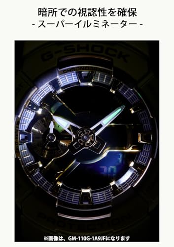 Casio Wristwatch G-Shock Metal Covered GM-110-1AJF Mens