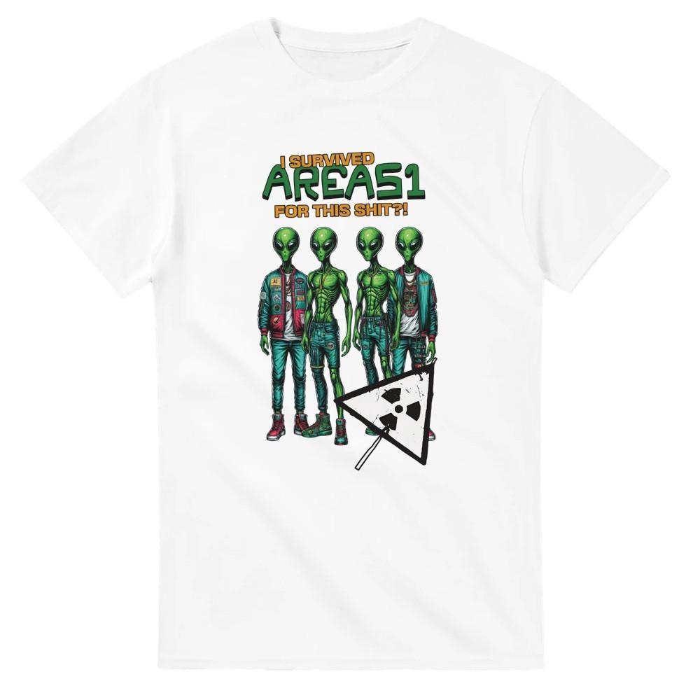 I Survived Area 51 For This? T-Shirt S разноцветный