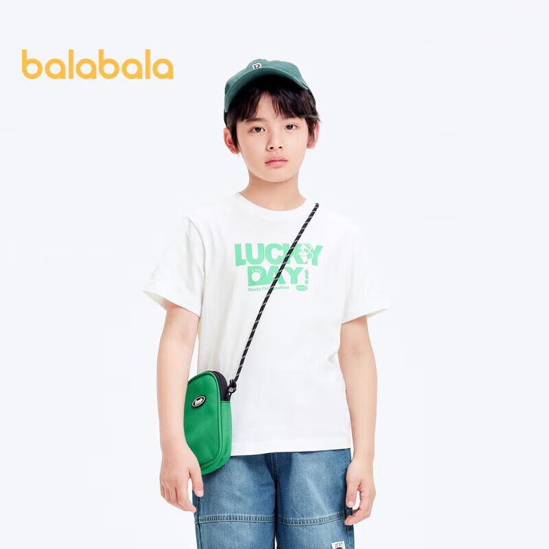 Balabala Unisex Kids' Cartoon Cotton T-Shirt