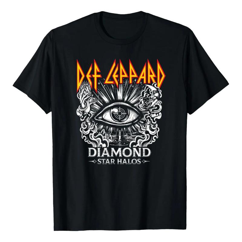 Camiseta Def Leppard - Star Halo S