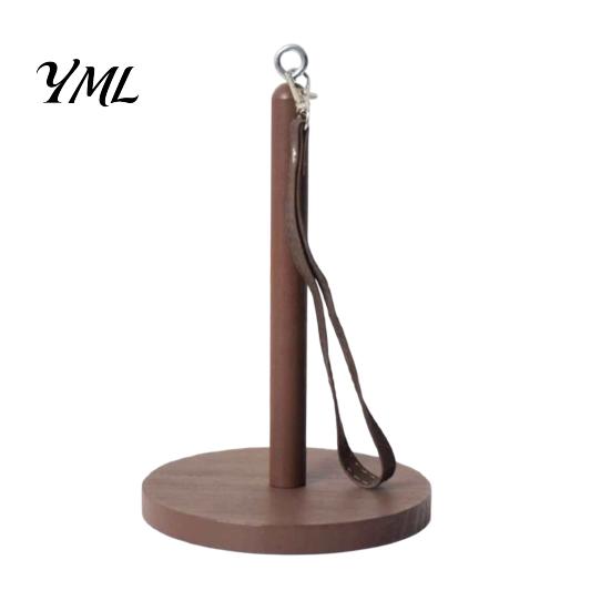 Portable Knitting Accessory Wooden Wrist Yarn Holder, Smooth Rotation Dispenser, Lightweight Dispenser Hands Free Rack for And Crocheting Crochet