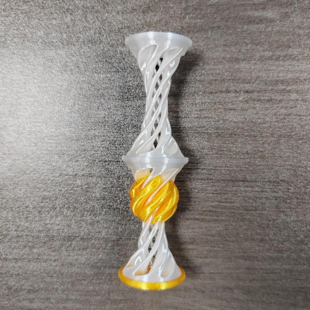 3D Print Spiral Stress Relief Toy Elastic Popping Design For Office Adult and School Student Fun Entertaining Gift