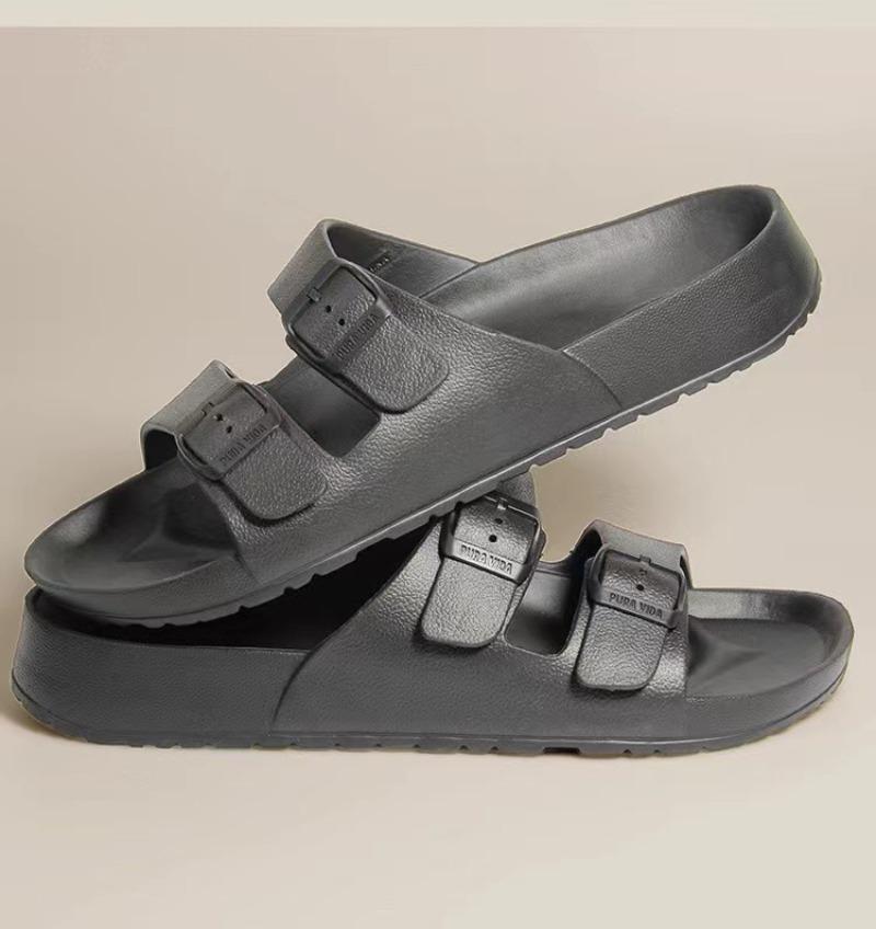 Women's Fashionable Sandals Slippers Lightweight Couple Outdoor Sandals with Buckle Design Comfortable Stylish for Everyday Wear