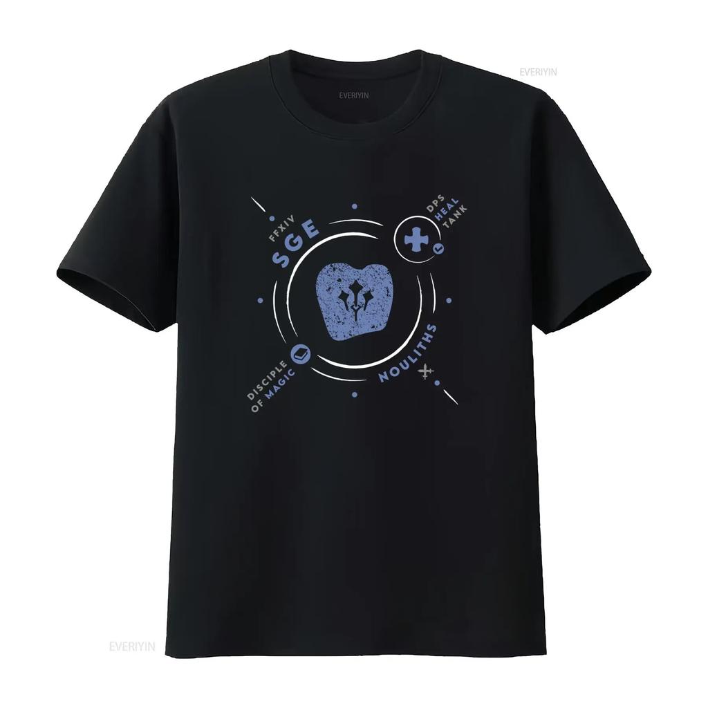 Sge Life Ffxiv Inspired Sage Healer Job Ff14 Mmo Gamer T Shirt For vintage Washed homme Stylish fashion graphic Stretched