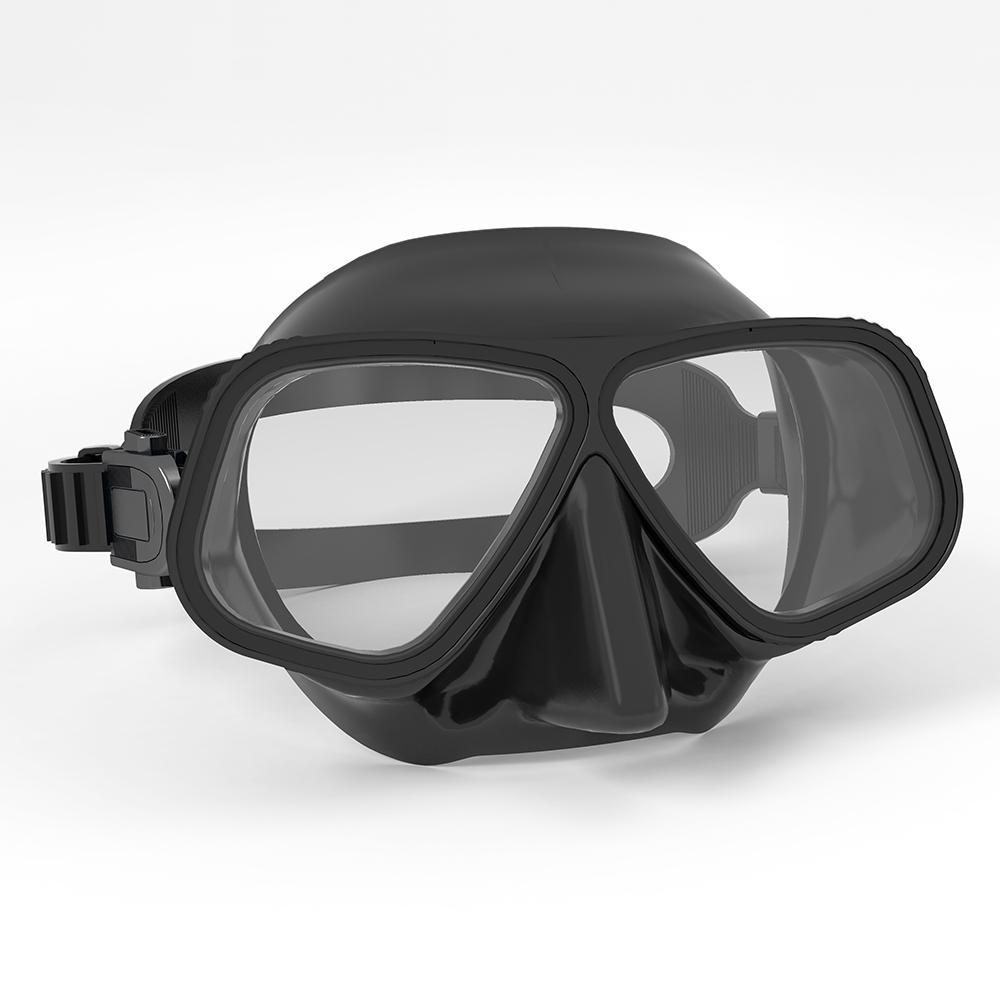 DIDEEP Liquid Silicone and Tempered Glass Lens Diving Goggles Fit Different Face Shapes.