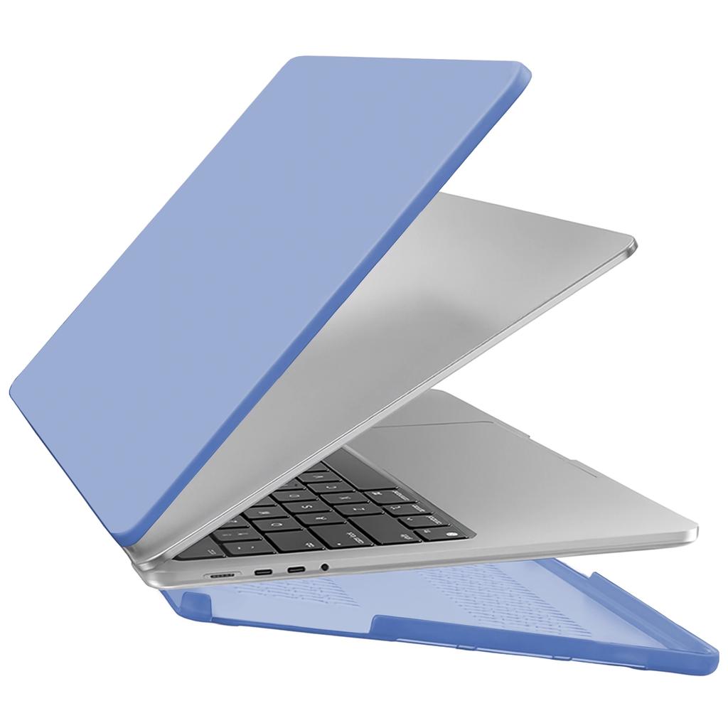 Etui Do Apple Macbook Pro 14 2021-2024 (M1/M2/M3/M4) - Elastyczna, Matowa Obudowa Ochronna, Lekka I Odporna - Alogy Airguard™ Lawendowy