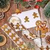 500pcs Laser Cartoon Christmas Stickers Christmas Gift Wrapping Label Sticker Reward Stickers Scrapbook Stationery, 3cm