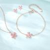 Four-leaf Clover Bracelet Women's Diamond Korean Version Simple Fashion Versatile Accessories Birthday Gift for Girlfriend