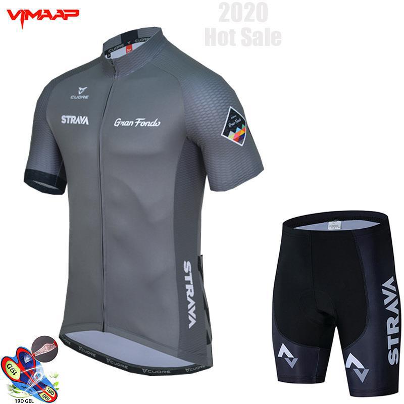 Cycling Suit Short Sleeve Strap Set Mountain Bike Men's Summer Riding Gear
