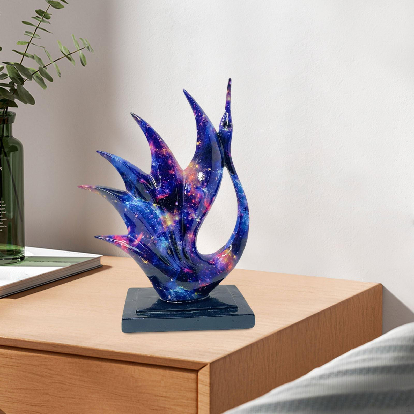 

Абстрактная статуя лебедя, скульптура животного, художественные промыслы, настольное украшение, декоративная фигурка для стола Style C