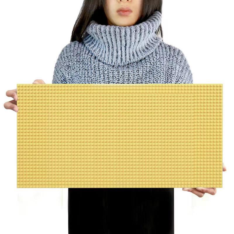Panel de Pared de Bloques de Construcción de 32x64 Puntos, Base de Ladrillos Creativa DIY Compatible con Marcas, Regalo para Decoración de Habitación Infantil