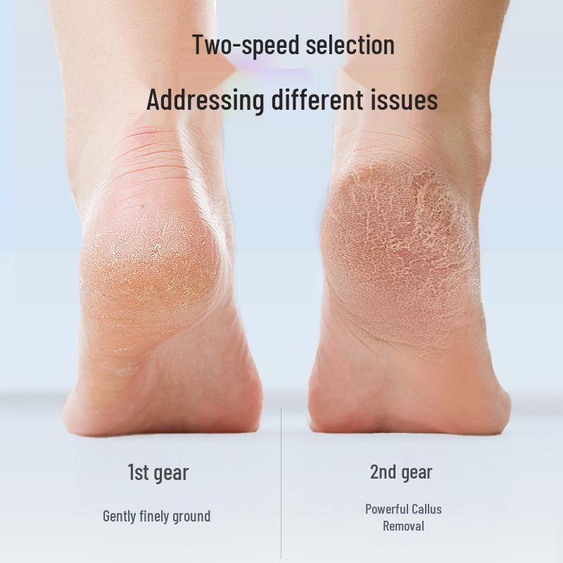 Electric Foot File and Massager - Callus Remover & Polisher 