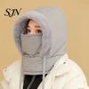 Hiking Face Cover Unisex Windproof Balaclava, Winter Ski Mask Neck Warmer, Cycling Warmer Fleece Lined Hat for Men Women Skiing Cold Weather