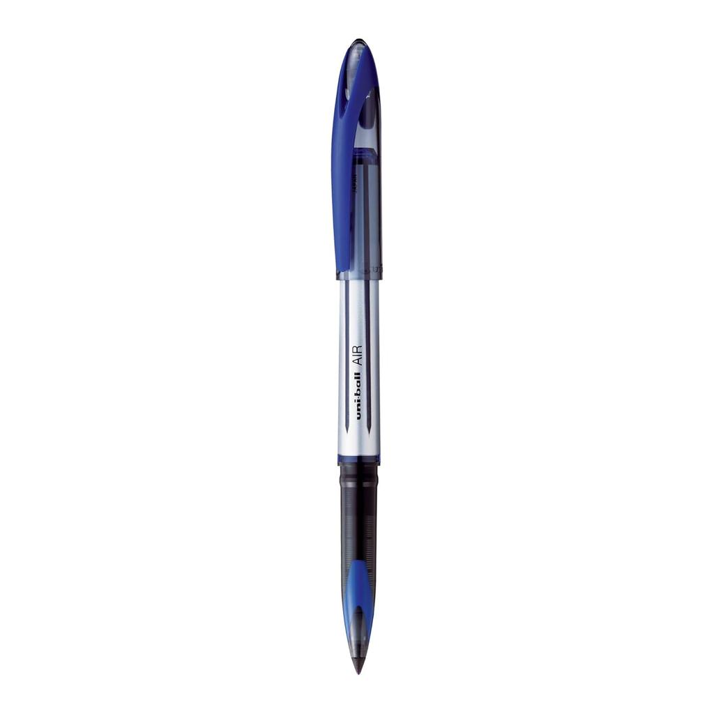 uni-ball Air UBA188L 0.7mm Roller Ball Pen Blue Ink Pack of 3 for Office, School & Home Writing