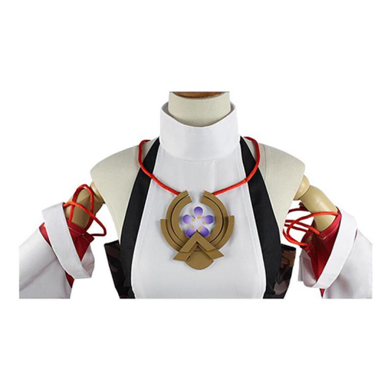   Yae Miko Cosplay Κοστούμια Anime Guuji Yae Deguisement φόρεμα περούκας Αποκριάτικες στολές για γυναίκες