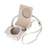 For Fujifilm Instax Mini 40 Case PU Leather Camera Bag Cover with Shoulder Strap