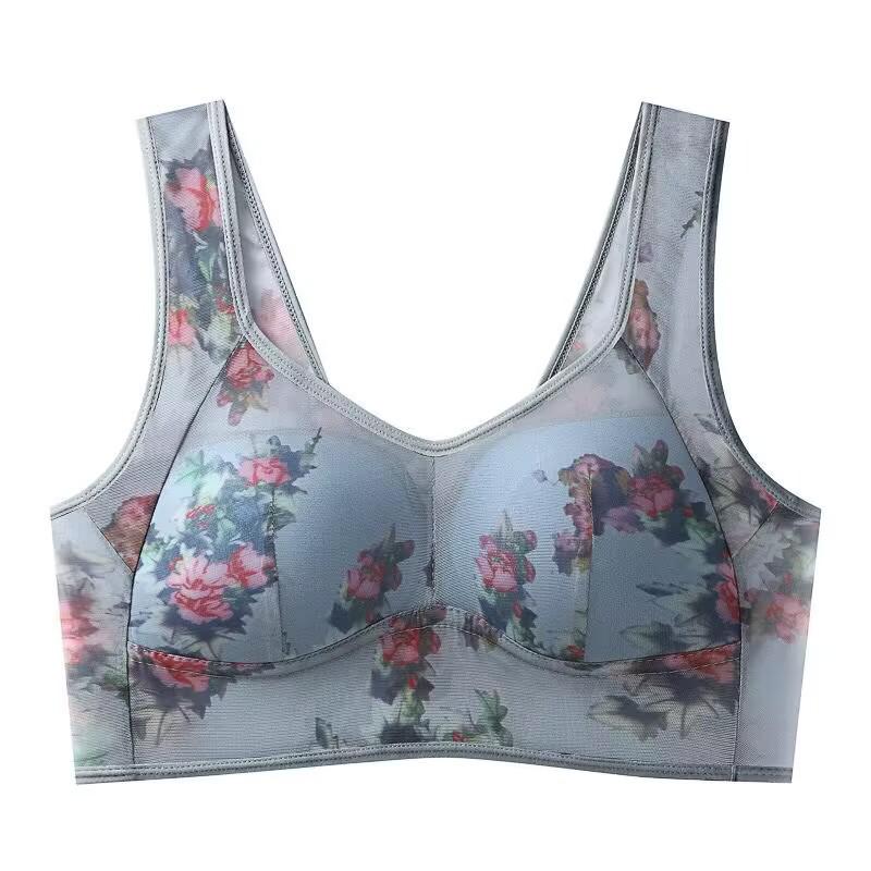 Women's Seamless Wire-Free Tank Top Bra - Breathable, Anti-Slip, Anti-Shift, Plus Size, Comfortable, Mom Style