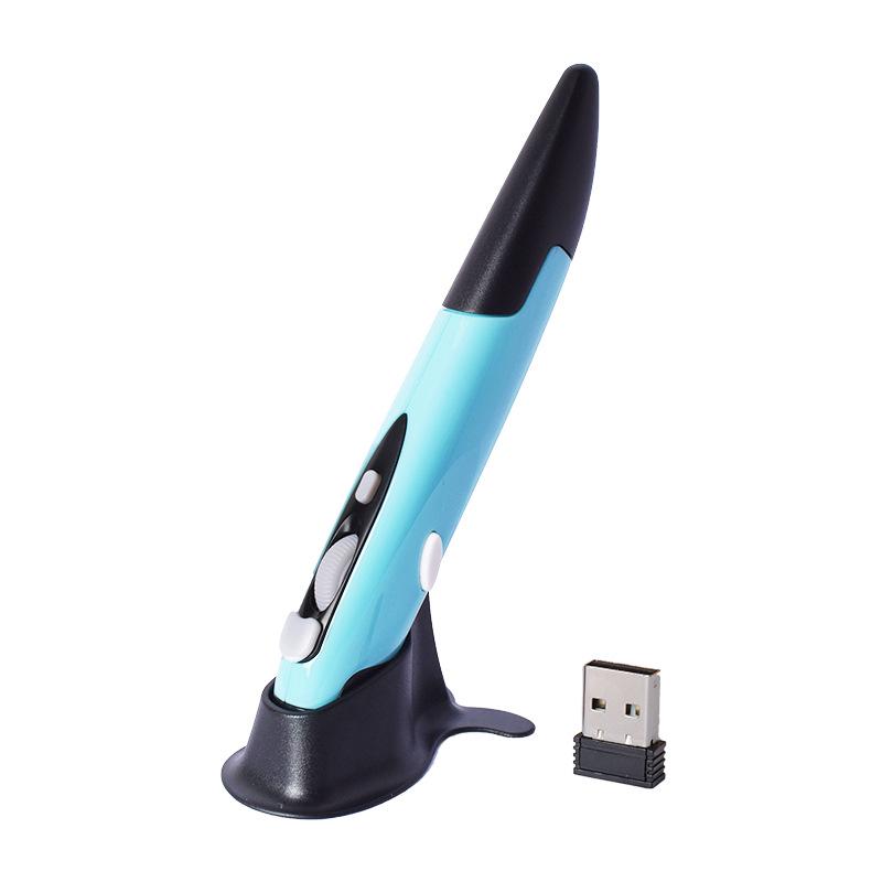 2.4G Wireless Pen-Style Mouse - Personalized Vertical Design for Drawing and Handwriting