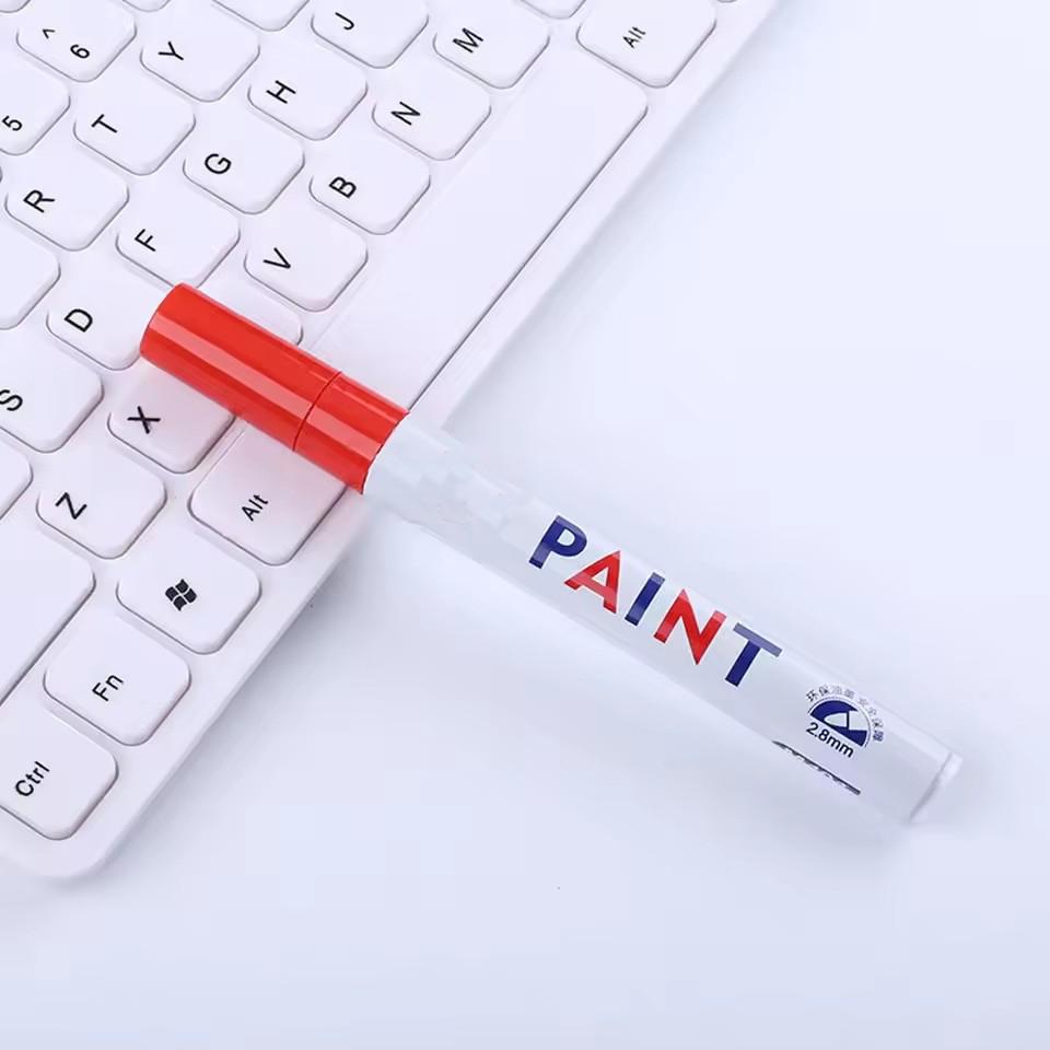 Mobidea Waterproof Car Tire/Wheel Permanent Paint Marker - Multi-Color Oily Pen for Rubber Tyre Tread & Auto Rim Marking