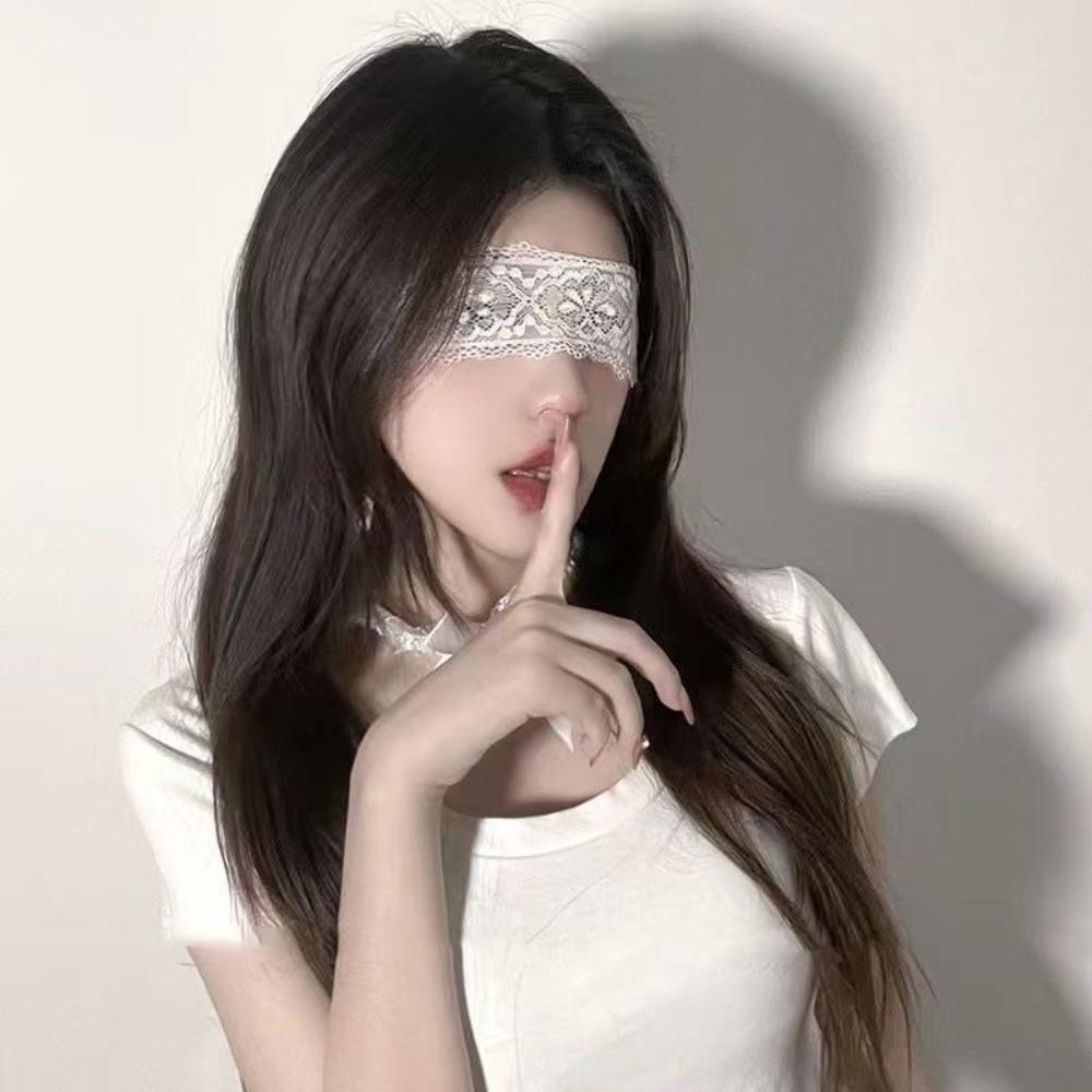 1pcs Silk Eye Cover Savour Eye Patches Cute Blindfold Silk Ribbon Satin Silk Sleep Mask Sexy For Women Gift Surprise High Quality
