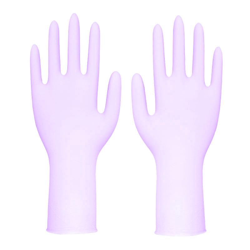 Women's Waterproof Disposable Nitrile Gloves: Colored, Thickened, Anti-Fouling, Food Safe