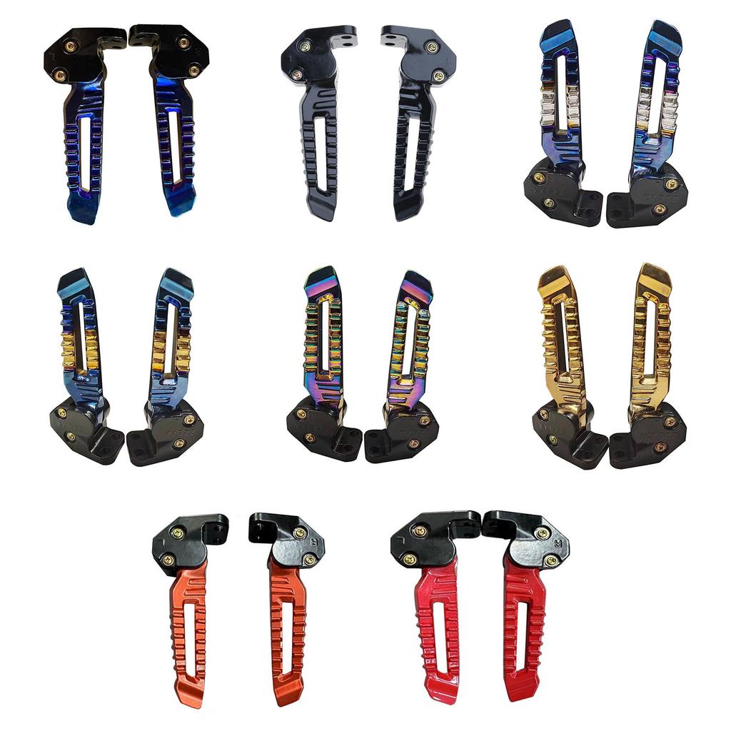 Náhradní stupačky motocyklu Pedál opěrky nohou pro 150cc 125cc Pedály opěrky nohou Motocyklové příslušenství Snadná instalace