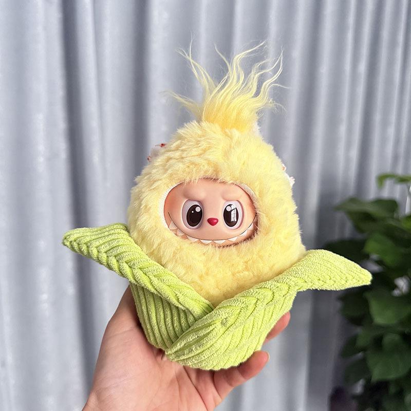 Cute Fried Shrimp Outfit Doll Clothes for Labubu Cartoon Cockroach Dinosaur Plush Clothes Clothes for Labubu V1 V2 V3 Dolls