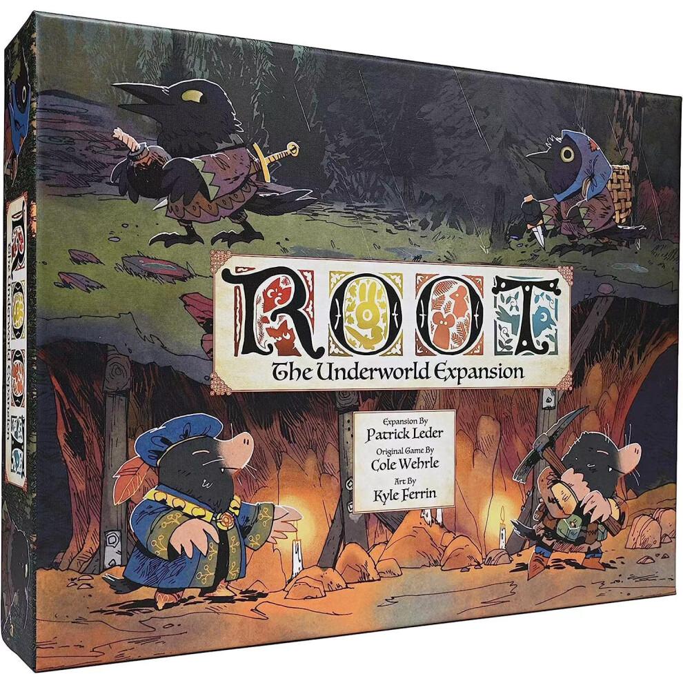 Basis-/Erweiterungsversion: Root Leder Brettspiel Familie Strategie Karte Flussvolk Unterwelt Clockwork Expansion