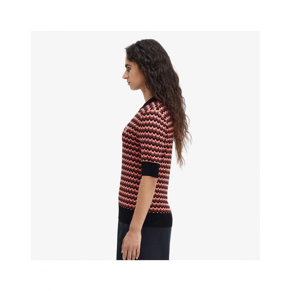 Fred Perry Jacquard Knit Sweater Afpf241k139 Q23