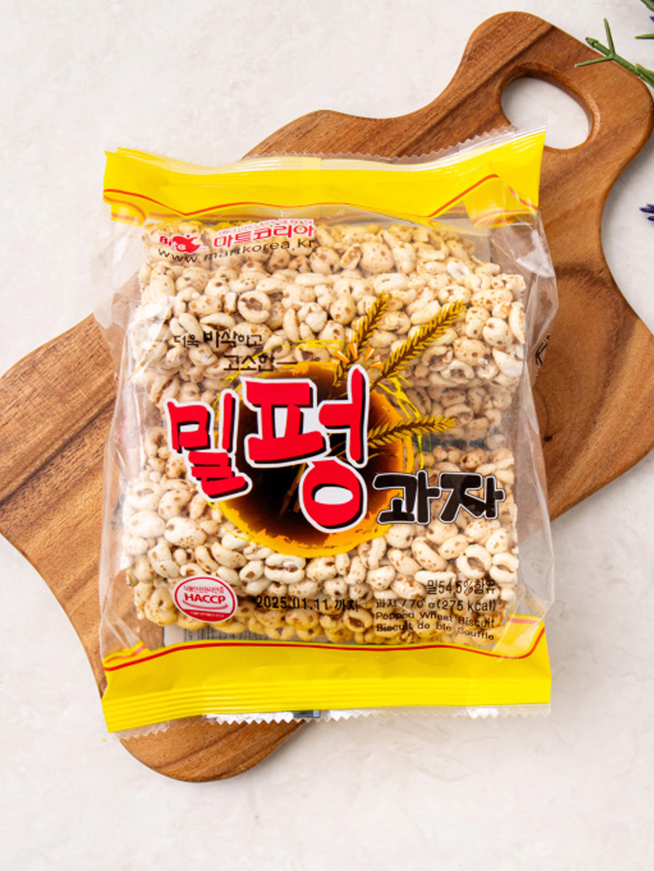 Mil Pung Crispy Grain Snack 70g 1ea