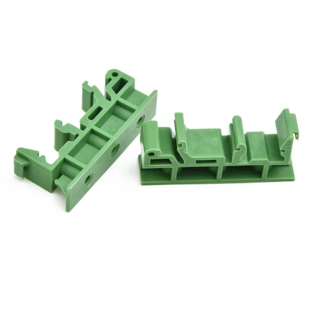 AAAA 5setS DRG-01 PCB DIN 35 Rail Adapter Circuit Board Mounting Bracket Mount Holder Mounting Bracket Mount Holder