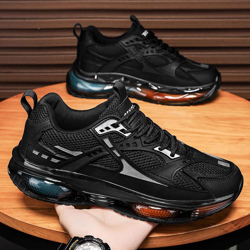 Men's shoes breathable mesh fashion trend running shoes men's autumn and winter new platform dad shoes casual sports trendy shoes