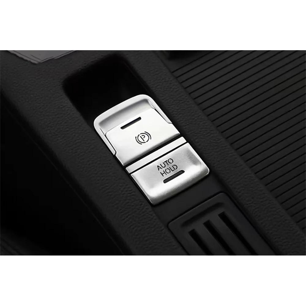 For VW Golf 7 7.5 MK7 AT 2015-2019 Car Handbrake Auto Hold P Switch Button Sticker Cap Cover Trim Protection Accessories