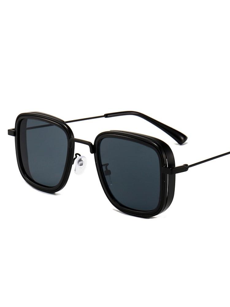 2024 Винтажные металлические солнцезащитные очки в стиле стимпанк для мужчин — фото 3