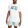 Nike T Shirts Men's White Crew Neck Moderate Straight Fit CT6527-100