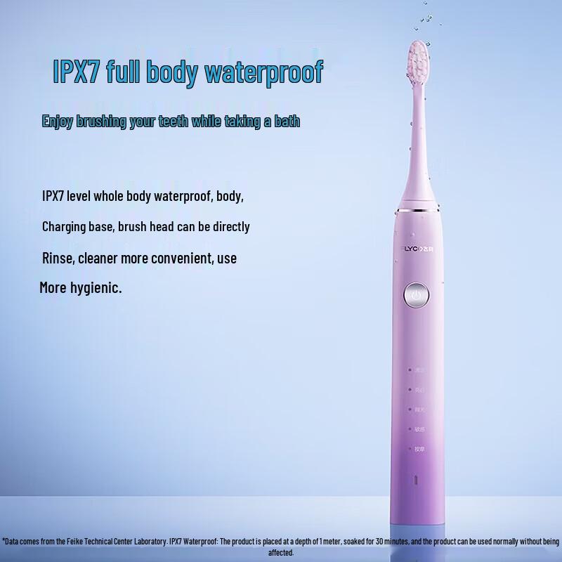 FLYCO Sonic Electric Toothbrush CN plug (adapter included)