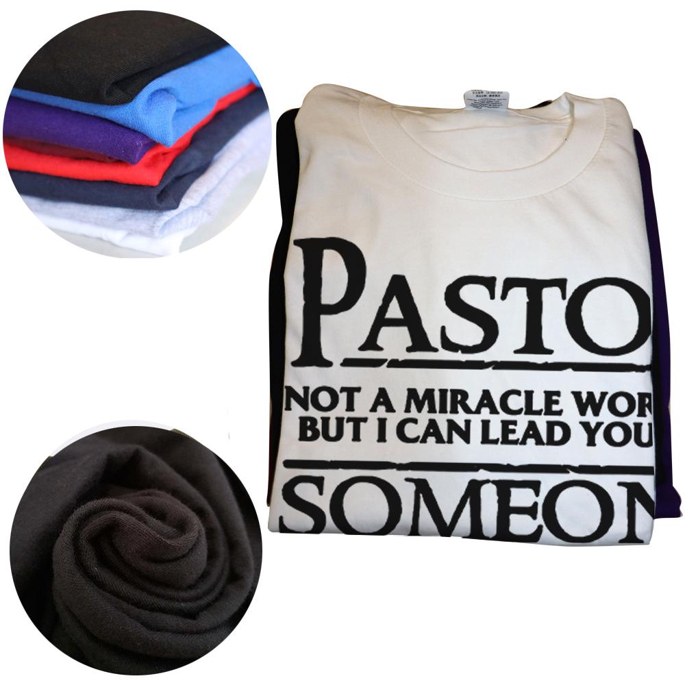 Vtipný pastorový cool křesťanský trička léto bavlna streetwear krátký rukáv dárky pro manžela přítele tričko pánské oblečení