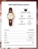 Women's Classic Waterproof Leather Strap Mechanical Watch