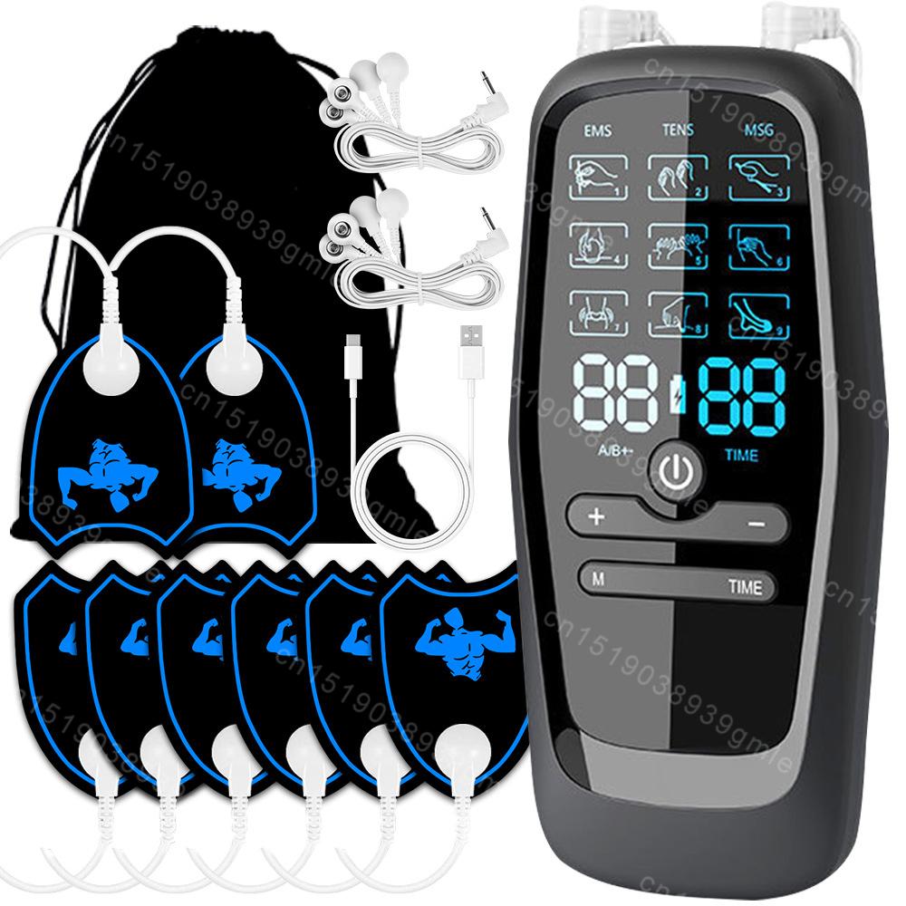 TENS Muscle Stimulator Eletric EMS Muscle Massagers Neck Back Acupuncture Tens Digital Therapy Muscle Stimulator Slimming