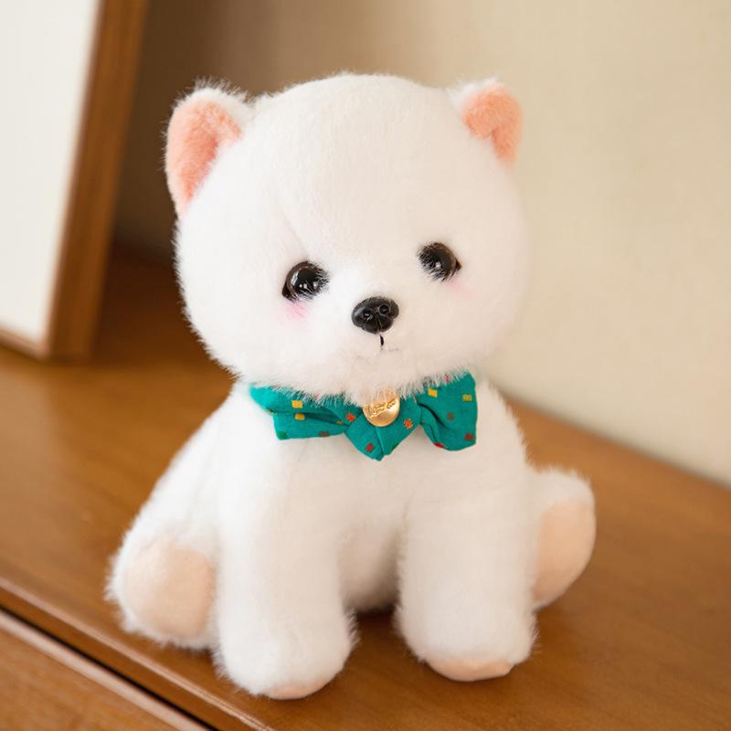 Niedlich Niedlich Welpe Hund Pommersche Puppe Plüschtier Teetasse Hund Puppe Kinder Beruhigungspuppe Geschenk