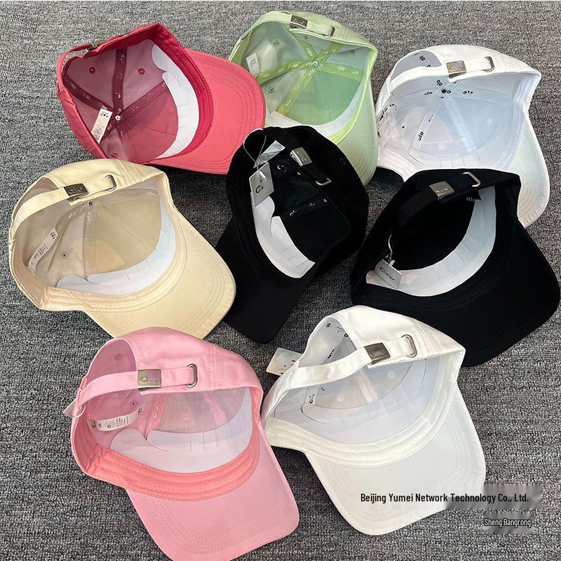 Atmungsaktive Unisex-Baseballkappe mit Entenschnabelform – Hartschalen-Yogahut für Sport