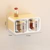 Seasoning Jar Combination Wall-mounted Household Kitchen Seasoning Storage Box, Seasoning Bottle, Salt Jar, Seasoning Box