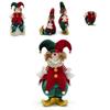 Charming Handmade Clown Figurine For Christmas Decor Plush Material Festive Gift Ideal For Holiday Spirit